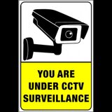 Sign you are under cctv surveillance